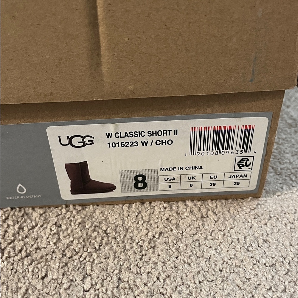 UGG Classic Short II Boots - Dark Brown